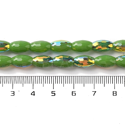 AB Color Plated Electroplate Beads Strands EGLA-H104-03C-1