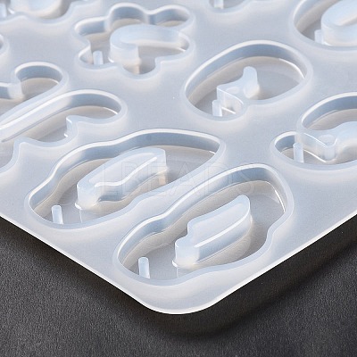DIY Irregular Shape Pendant Silicone Molds LS-DIY-F134-05C-1