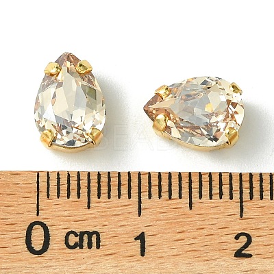 Preciosa&reg MAXIMA Crystal Sew-On Cups Y-PRC-SD10-00030-235-G-1