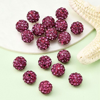 Pave Disco Ball Beads RB-H258-8MM-502-1