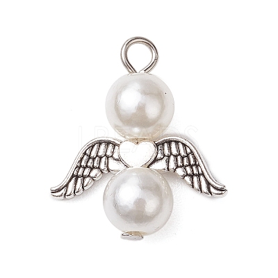 Acrylic Alloy Pendants PALLOY-JF02830-1