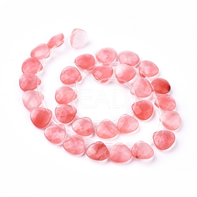 Watermelon Stone Beads Strands G-G821-08A-1