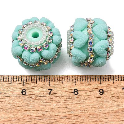 Rwsin & Acrylic & ABS Imitation Pearl Beads RE-CBA1913-03F-1