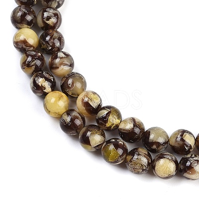 Sythetic Amber Beads Strands X1-G-M199-02E-1