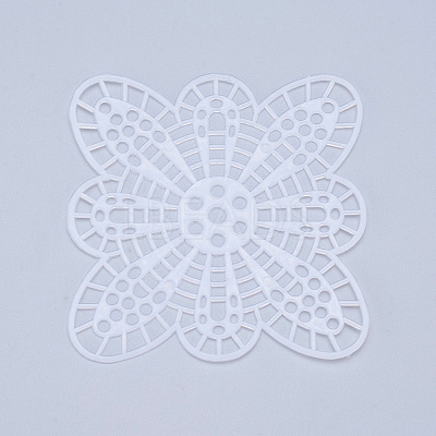Plastic Mesh Canvas Sheets DIY-M007-08-1