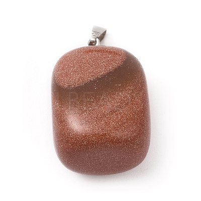 Synthetic Goldstone Pendants G-k302-B10-1