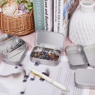 Tinplate Storage Box CON-WH0088-66-1