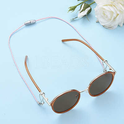 Polyester & Spandex Cord Ropes Eyeglasses Chains AJEW-EH00057-05-1