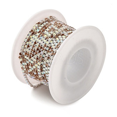 Rhinestone and Iron Cup Chain CH-A007-01D-1