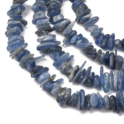 Natural Kyanite/Cyanite/Disthene Chip Beads Strands G-E271-78-1