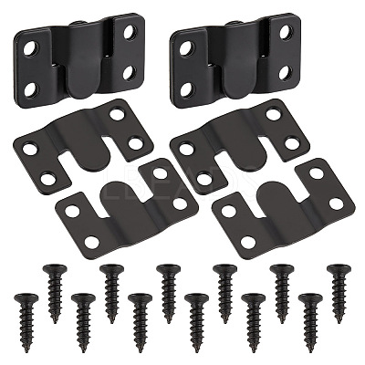 201 Stainless Steel Flush Mount Brackets STAS-OC0001-19EB-1