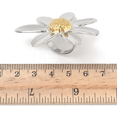 304 Stainless Steel Cuff Rings RJEW-D338-05E-GP-1