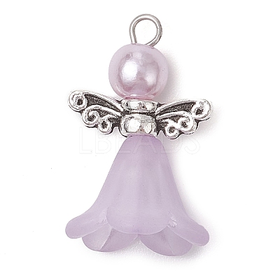 7Pcs Acrylic Pendants PALLOY-JF03101-1