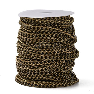 Iron Cuban Link Chains CH-R013-9x8mm-AB-NF-1