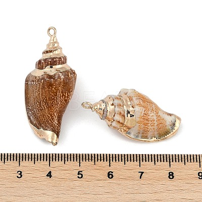 Natural Shell Pendants SHEL-K009-01C-1