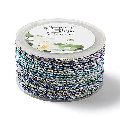 14M Two Tone Polyester Braided Cord OCOR-G015-02A-02-1
