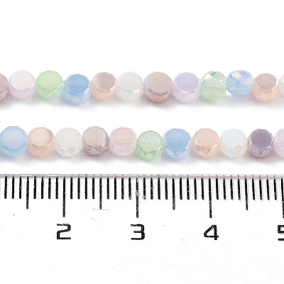 Electroplate Glass Beads EGLA-P056-01A-1