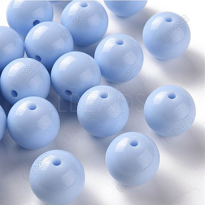 Opaque Acrylic Beads MACR-S370-C16mm-S01-1