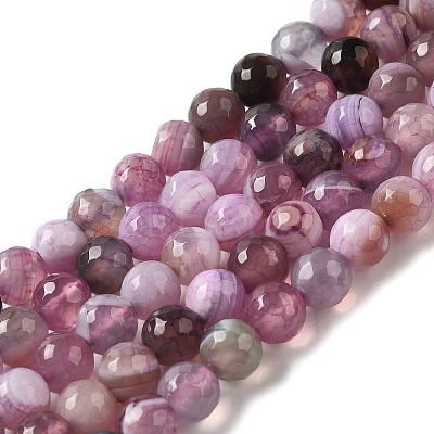 Natural Agate Beads Strands G-G079-A03-03-1