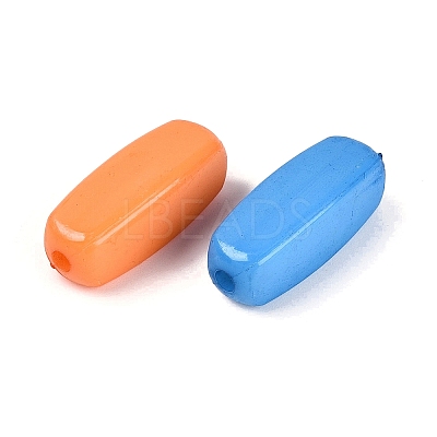 Opaque Plastic Beads KY-N025-58-1