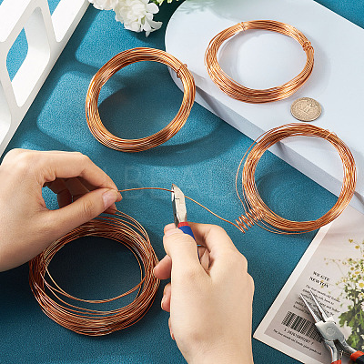 4 Rolls 4 Sizes Round Aluminum Wire AW-TA0001-04B-01-1