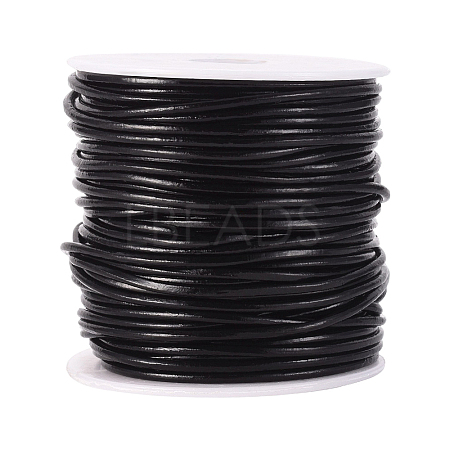 1 Roll Cowhide Leather Jewelry Cord WL-CL0001-03A-01-1