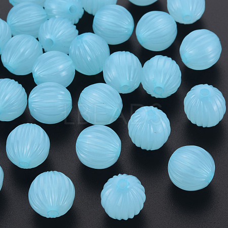 Imitation Jelly Acrylic Beads MACR-S373-11-E08-1