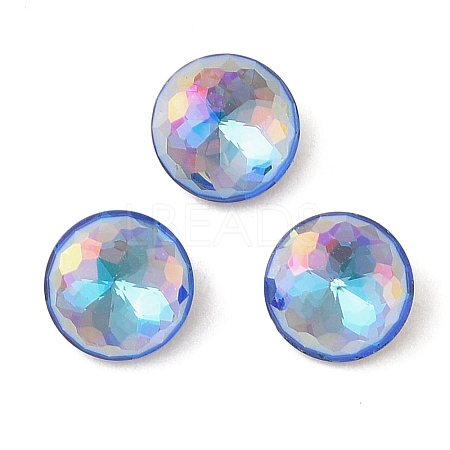 Glass Rhinestone Cabochons RGLA-L029-10A-BBLA-1