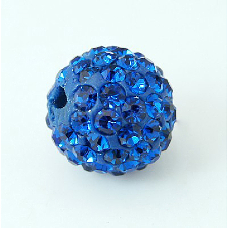 Pave Disco Ball Beads RB-H258-8MM-206-1