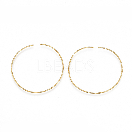 Brass Linking Rings X-KK-T038-162G-1