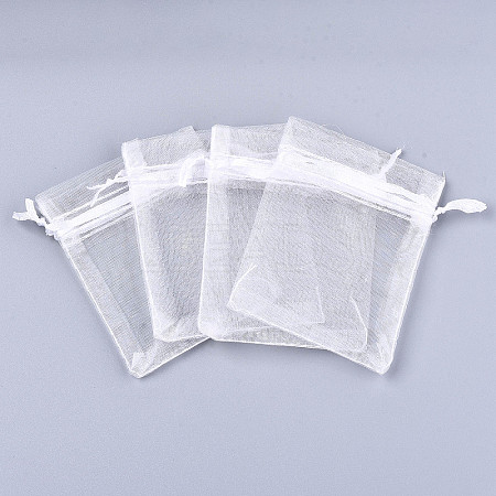 Organza Gift Bags with Drawstring X-OP-R016-20x30cm-04-1