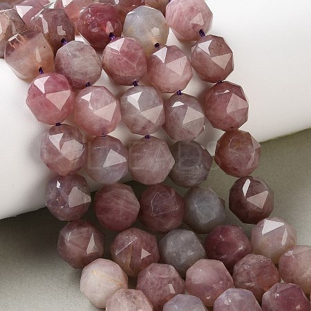 Natural Madagascar Rose Quartz Beads Strands GG-CBABD99-05-1