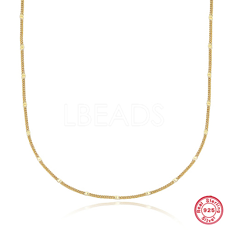 925 Sterling Silver Chain Necklaces UW2012-2-1