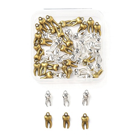 60PCS 2Colors Alloy Pendant FIND-DC0004-42-1