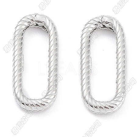 925 Sterling Silver Spring Gate Rings STER-K173-18S-1