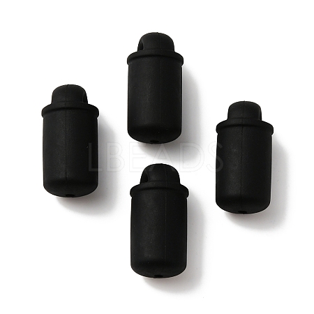 Bottle Food Grade Eco-Friendly Silicone Beads SIL-WH0006-20I-1
