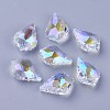 Faceted Glass Pendants X-GLAA-F068-C27-1