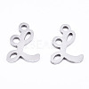 Non-Tarnish 201 Stainless Steel Charms STAS-T044-217P-L-1