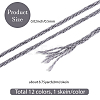 6-Ply Polyester Embroidery Floss OCOR-WH20074-01A-10-2