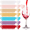 70Pcs 7 Colors Paper Table Place Cards DIY-FG0005-55-1