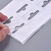 Transparent PVC Self Adhesive Hang Tabs LS-X-CDIS-L006-01-3