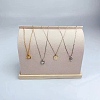 Wood Covered with Velvet Necklace Display Stands NDIS-A002-01C-1