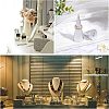 Aluminum Finger Ring Display Holder RDIS-WH0004-01-6