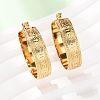 304 Stainless Steel Hoop Earrings for Women SA-CBA4160-24G-1