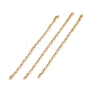 Ion Plating(IP) 304 Stainless Steel Cable Chains CHS-WH0007-01B-G-1