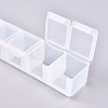28 Grids Polypropylene(PP) Craft Organizer Case Storage Box CON-K004-09-5