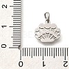 304 Stainless Steel Charms STAS-Z119-09P-3