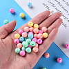 Opaque Acrylic Beads X-MACR-S370-C10mm-M1-5