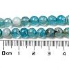Natural Agate Beads Strands X-G-E054-6mm-16-3
