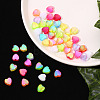 Eco-Friendly Transparent Acrylic Beads TACR-YW0001-07I-7